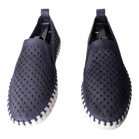 ILSE JACOBSEN Tulip Perforated Slip On Shoes Size 37 (6.5) - Picture 4 of 7